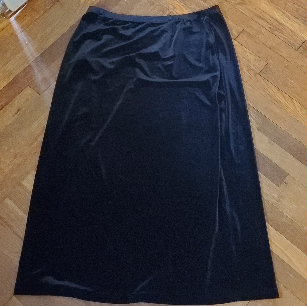 DKNY velour skirt
